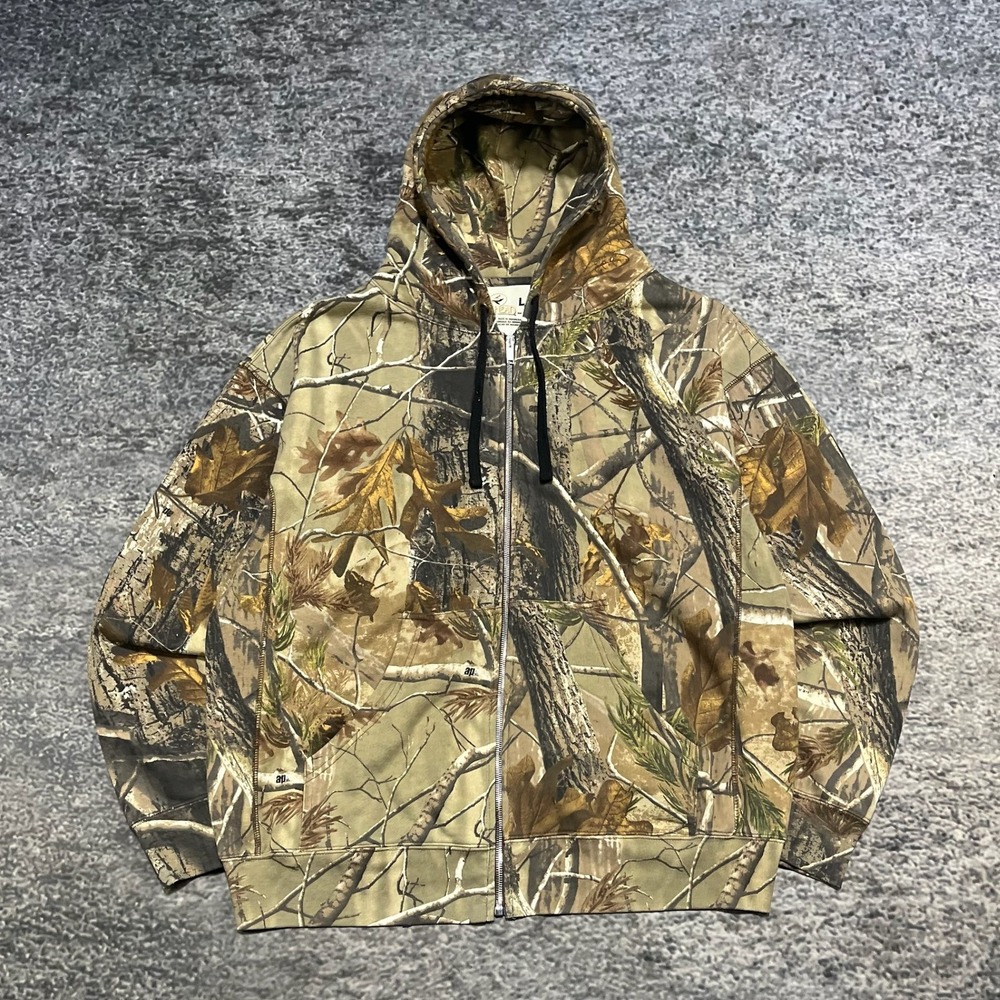 Redhead Camo Zip Up Hoodie Camouflage Mens Large Hunting Outdoor